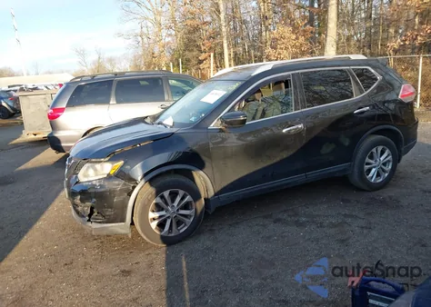 2016 Nissan Rogue S/Sl/Sv from USA, damaged, VIN KNMAT2MV3GP615558